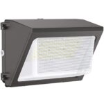 led wall pack light high voltage for commercial warehouse exterior