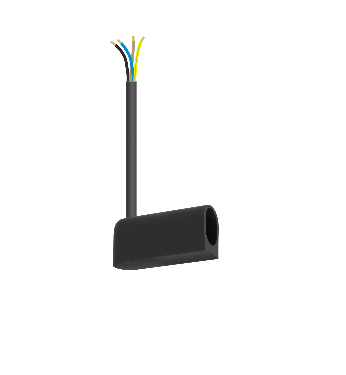 S-TK-PL-EIN-CAP-BK Prolink Track System Black End Cap Input, Dim. 80x1537x27 mm - Image 1