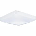 11" UL Dimmable square under ceiling light,