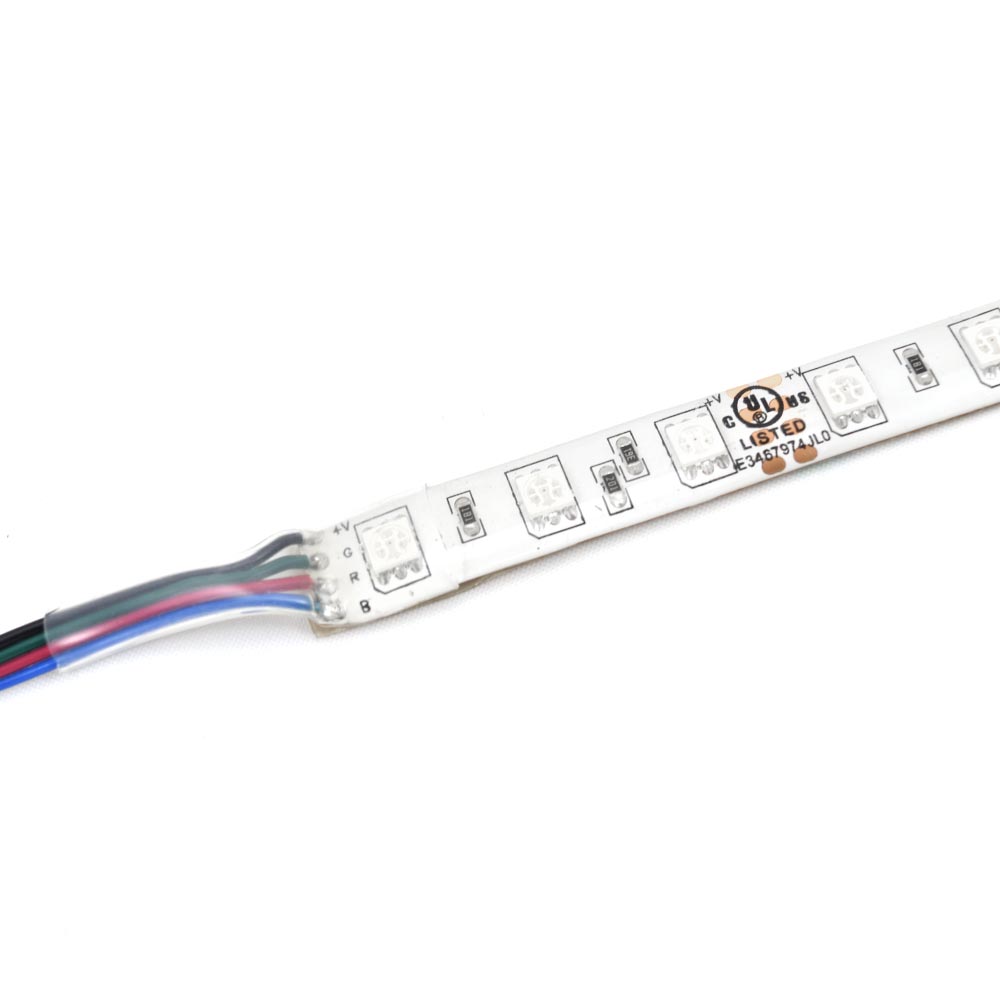 50N Series LED Tape Light, 500lm/ft, RGB, 12VDC, 16ft, CRI>80, 72W